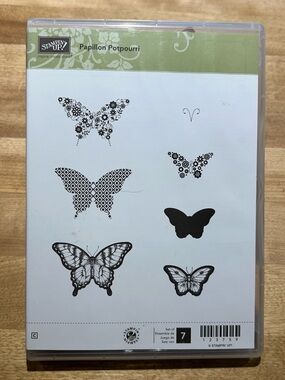 🍒 Stampin’Up! 🍒 “Papillon potpourri” Stamp set.